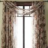 Window Treatments, Brazil Scarf - Chocolate