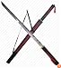 RED / BLACK Ninja Sword - 37 inch