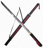 Sporting Goods : RED / BLACK Ninja Sword - 37 inch