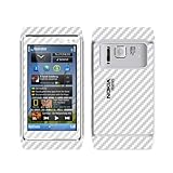 Skinomi TechSkin - Silver Carbon Fiber Skin Protector Shield Full Body + Sc ....