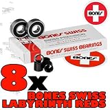 Bones Swiss Labyrinth Competition Skate Bearings