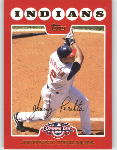 2008 Topps Opening Day #177 Jhonny Peralta - Cleveland Indians (Baseball Cards)