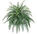 ONE 42" Artificial River Fern Hanging Bush, with No Pot,