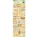 K&Company Edam me Word Embossed Stickers