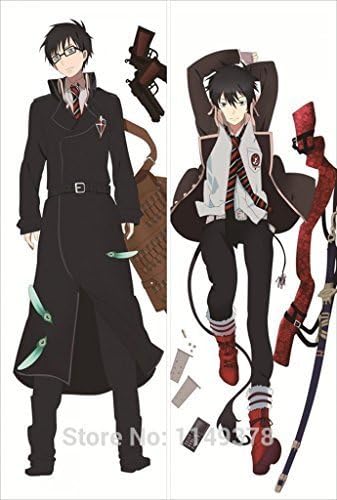 Anime Dakimakura Pillow Case Blue Exorcist Yukio Okumura Rin Okumura Nk025 (15050Cm-Peach Skin)