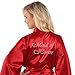 VEAMI Women's Short Kimono Robe, Maid of Honor Edition