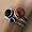 Sterling Silver Earth and Sky Stacking Rings