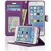 Navor Protective Flip Wallet Case for iPhone 6/6S [4.7 inch] - Purple (IP6OPP)