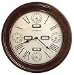 World Time Gallery II Wall Clock 25"