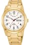 Pulsar Men's PJ6046 Railroad Approved Dress Gold-Tone Stainless Steel Watch