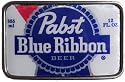 Outer Rebel "Pabst Blue Ribbon" Beer Can Metal Belt Buckle