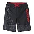 Boys' Rock Band Swim Short - Black