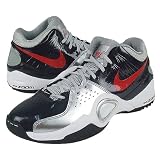 ナイキ【NIKE】エア ズーム ブレイブ 415133 バスケットボール バッシュ シューズ メンズ アウトレット 401(Dオブシディアン×レッド) 26.0cm