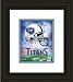 Tennessee Titans Framed Titans Helmet Logo Photo By Photo File NFL Football