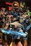 Mortal Kombat Group Video Game Poster Print - 22x34 Poster Print, 22x34