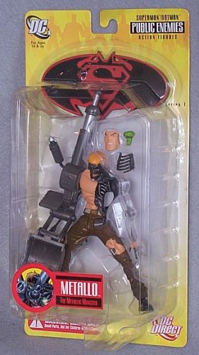 Childrens Toyshop  Toys : SUPERMAN BATMAN PUBLIC ENEMIES METALLO FIGURE