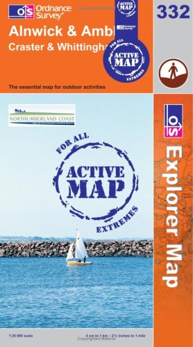 Alnwick and Amble (OS Explorer Map Active)