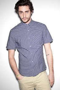 Live Short Sleeve Mini Plaid Poplin Shirt