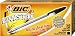 BIC Cristal Stic Ball Pen, Medium Point , 1.0 mm, Black, 12 Pens (MS11-Blk)
