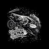 Walleye Fishing - Fishing, Boating and Surfing Premium T-Shirt