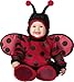 InCharacter Costumes Baby's Itty Bitty Lady Bug Costume, Red/Black, Large