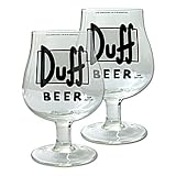 Duff Beer 10355600 Beer Glasses -Classic, 2-er Set