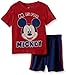 Disney Baby Boys' Mickey Mouse Mesh Short Set