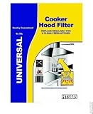 2 x UNIVERSAL COOKER HOOD FILTERS WITH GREASE SATURATION INDICATOR