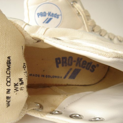 プロケッズ(PRO-keds) ROYAL NO1ハイカット　デッドストック（８０年代）コロンビア製