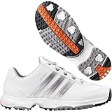 adidas Kids University Golf Shoe (Running White/Metallic)