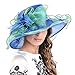 Womens Church Dress Derby Wedding Floral Tea Party Hat Ss-035
