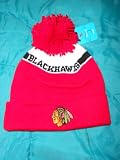 Chicago Blackhawks Women's Hat Beanie NHL Hockey Brand New Winter Warm - Reebok