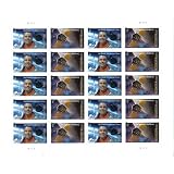 Mercury Project and Messenger Mission (Forever®) Commemorative Stamps Pane of 20 Stamps