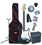 Encore EBP-KC3T Black Electric Guitar Outfit