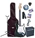 Encore EBP-KC3T Black Electric Guitar Outfit
