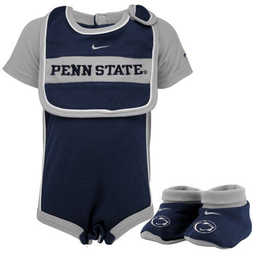 Nike Penn State Nittany Lions Infant Navy Blue Three Piece Gift Set