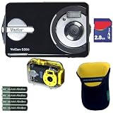 Cheap Vivitar Vivicam 5.1MP Digital Camera with Underwater Housing Case and 2GB Accessory Bundle