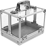 Trademark 600-Piece Clear Acrylic Case - Holds 6 Chip Trays Poker Chip Case (Clear)