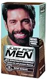 Just For Men Pflege-Brush-In-Color-Gel für Bart, Schnurrbart Natur Schwarz