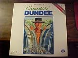 Laserdisc of CROCODILE DUNDEE with Paul Hogan, Linda Kowlowski, Mark Blum, David Gulpilil, Michael Lombard and John Meillon.