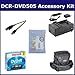 Sony DCR-DVD505 Camcorder Accessory Kit includes: ZELCKSG Care & Cleaning, ST80 Case, 638002 Tape/ Media, SDM-109 Charger, USB5PIN USB Cable