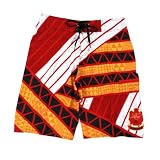 Quiksilver Boy’s Cypher Kanka By Board Shorts Bathing Suit Red 201939-REV
