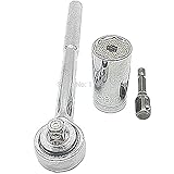 7 ? 19 ミリメートル ワニ グリップ ユニバーサル ソケット レンチ パワー ドリル アダプター セット ツール取り除き錆び ネジ フック損傷し た ファスナー ナット