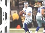 2010 Panini THREADS Football Card #41 Tony Romo - Dallas Cowboys - NFL Trading Card