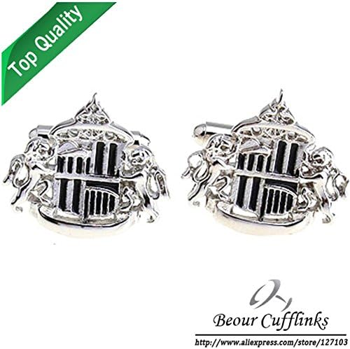 SunShine Day 2015 Rushed Top Fasion Classic Cufflinks For Mens Mens Gift Present Abotoaduras Angel House Cufflinks Bn6845
