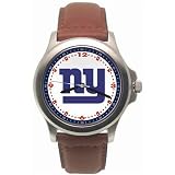 LogoArt New York Giants Rookie Leather Watch