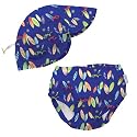 iPlay Royal Surf's Up Toddler Sun Hat & Swim Diaper Set