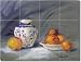 Peaches by Bette Jaedicke - Fruit Glass Tile Wall Floor Mural 18