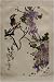 Chinese Brush Painting - "Magpie with Wisteria; Joy and Honor" watercolor on rice paper