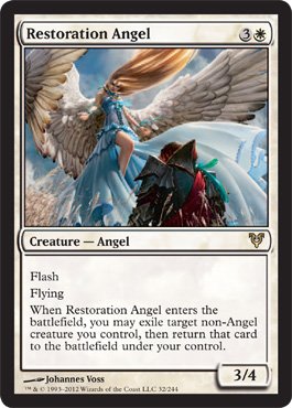 Magic: the Gathering - Restoration Angel (32) - Avacyn Restored